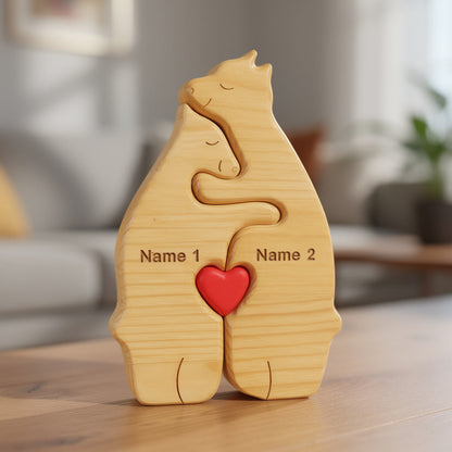 Personalised Bear Family Puzzle