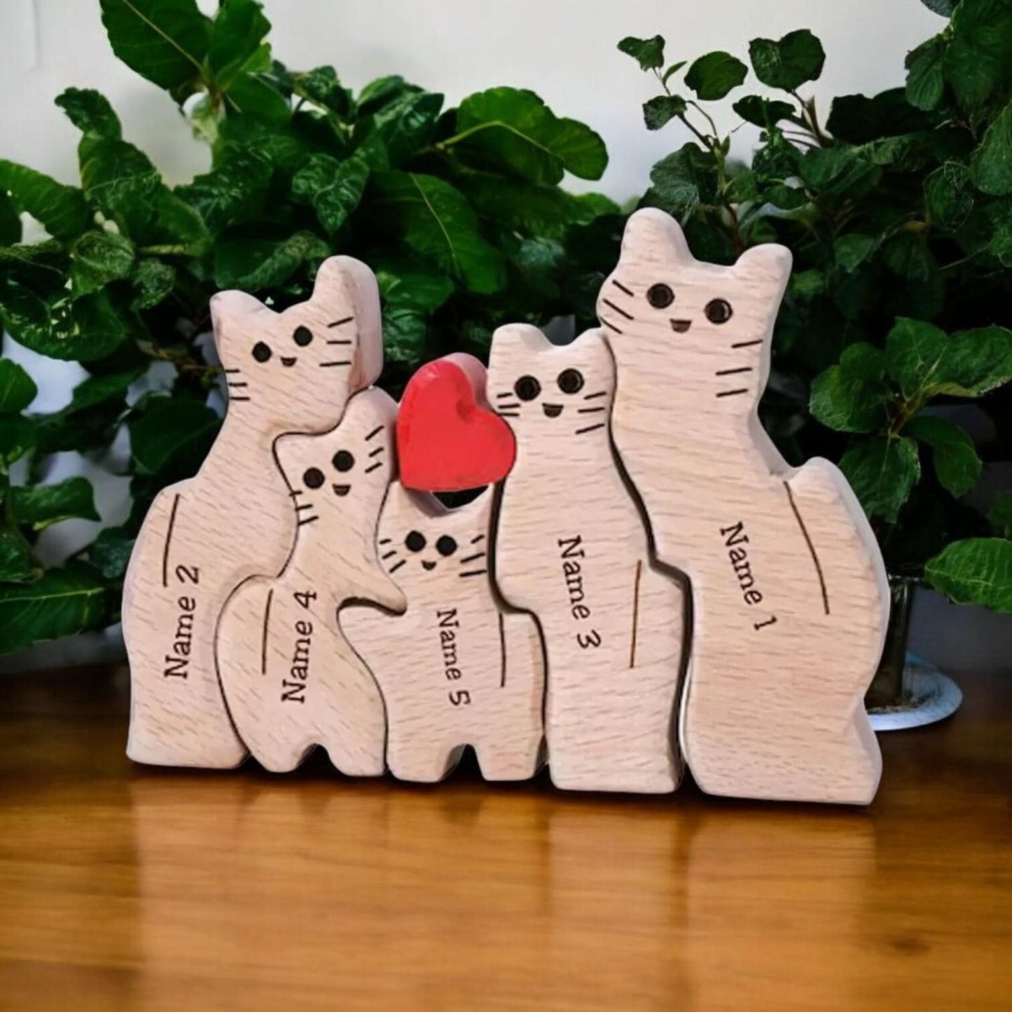 Personalised Cat Family Puzzle