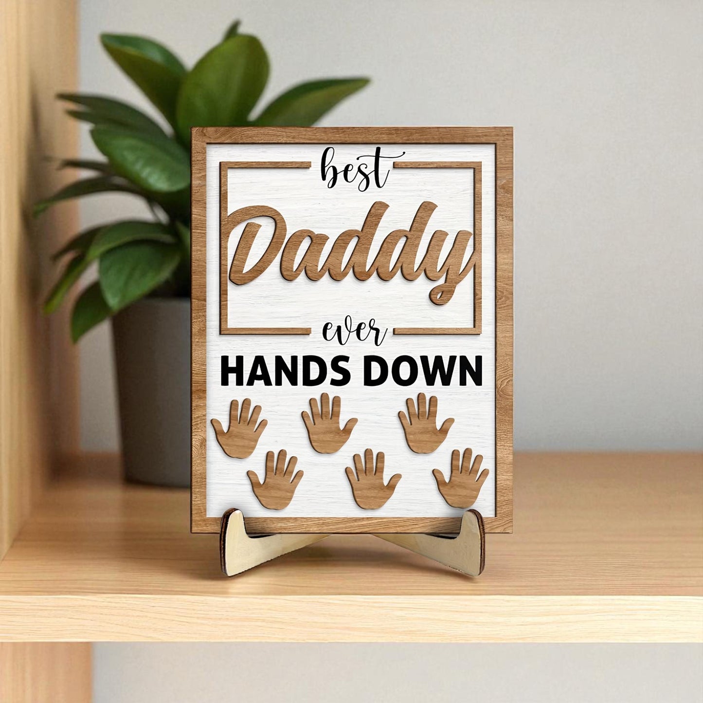 Personalised Dad Frame Keepsake