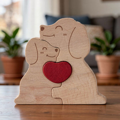 Personalised Dog Family Puzzle