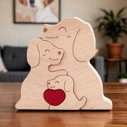Personalised Dog Family Puzzle