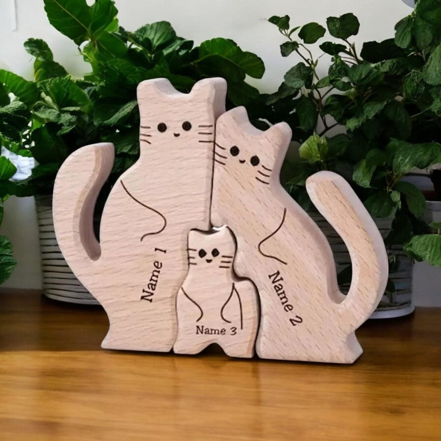 Personalised Cat Family Puzzle