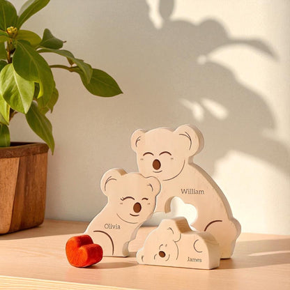 Personalised Koala Family Puzzle