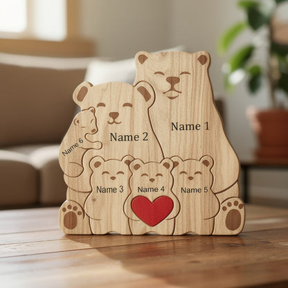 Personalised Koala Family Puzzle