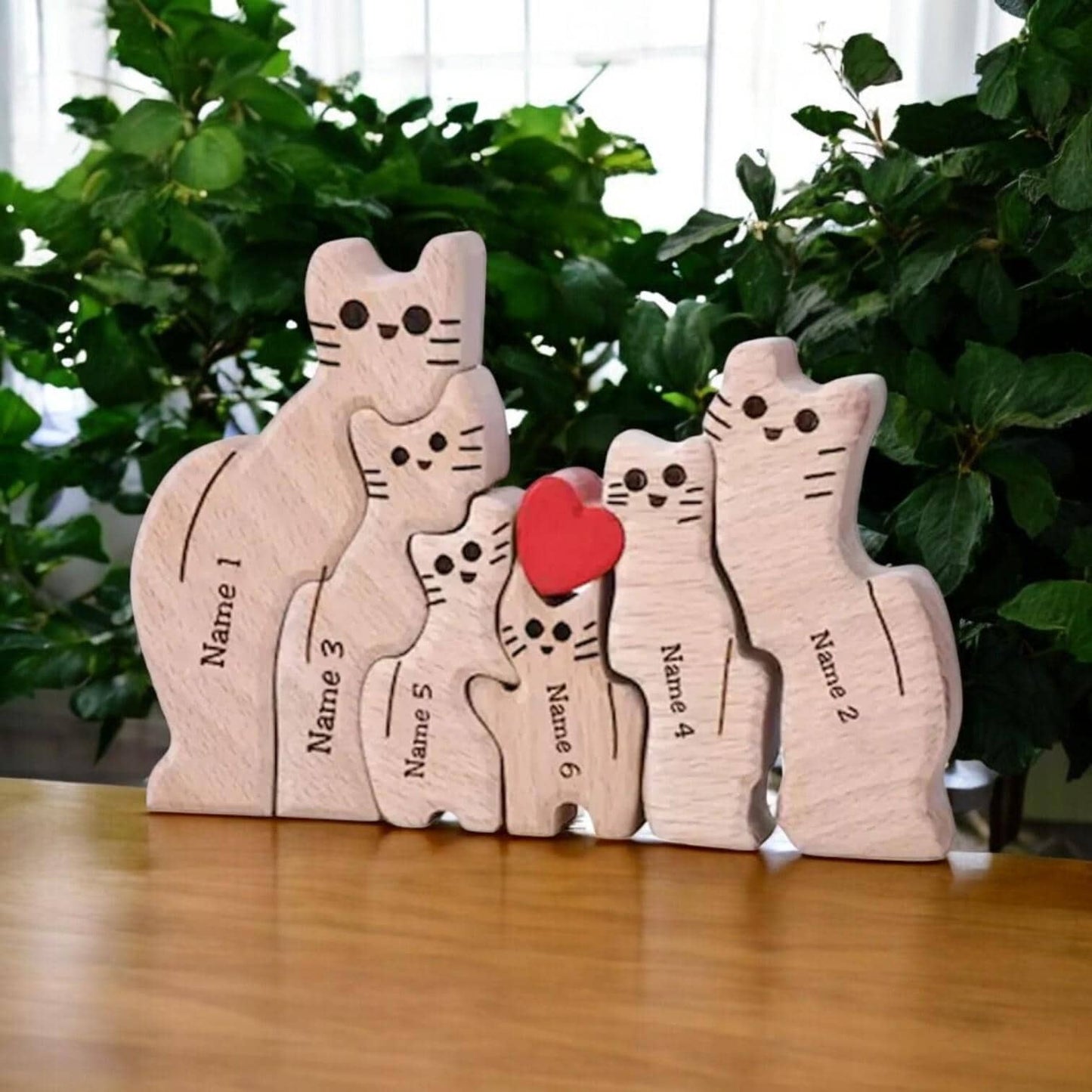 Personalised Cat Family Puzzle