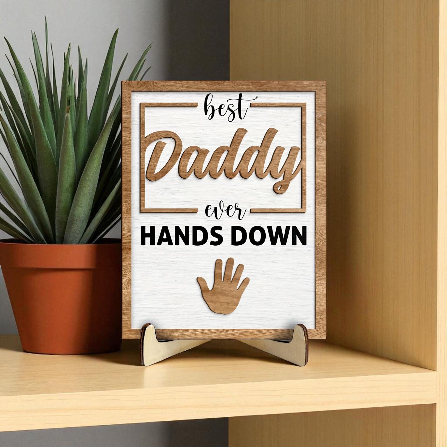 Personalised Dad Frame Keepsake