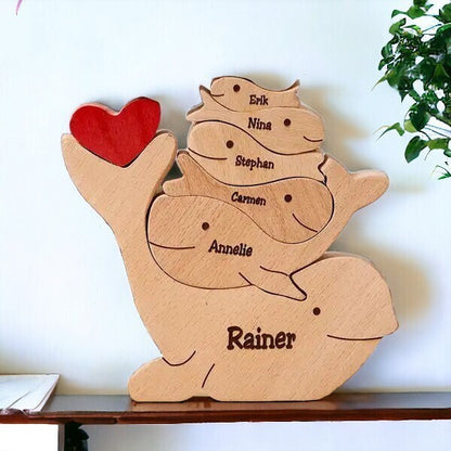 Personalised Delphine Family Puzzle
