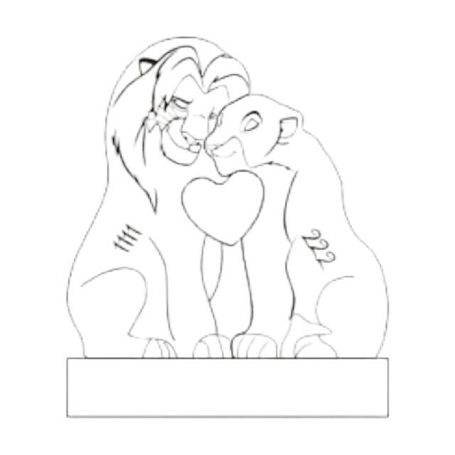 Personalised Lion Family Puzzle