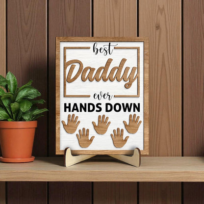Personalised Dad Frame Keepsake