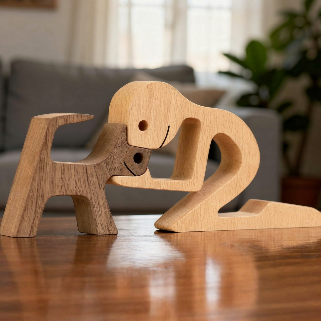 Personalised Man And Dog Keepsake