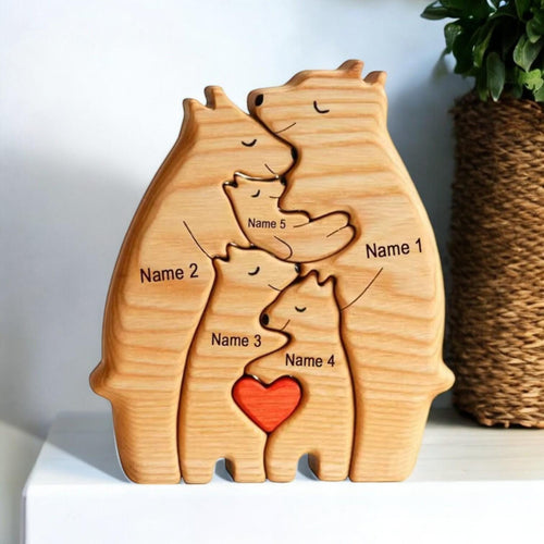 Personalised Bear Family Puzzle