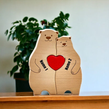 Personalised Bear Family Puzzle