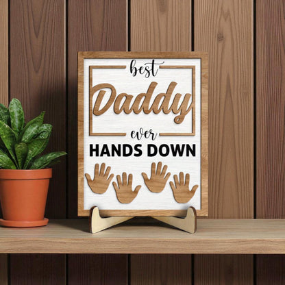 Personalised Dad Frame Keepsake