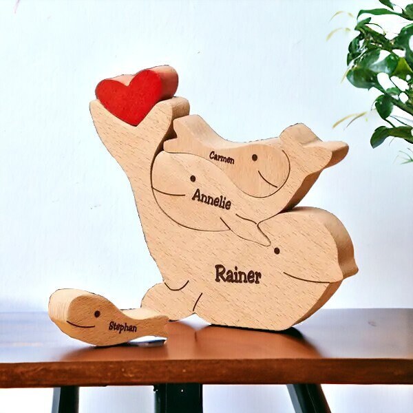 Personalised Delphine Family Puzzle