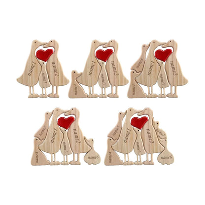 Personalised Duck Family Puzzle