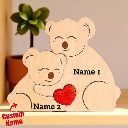 Personalised Koala Family Puzzle
