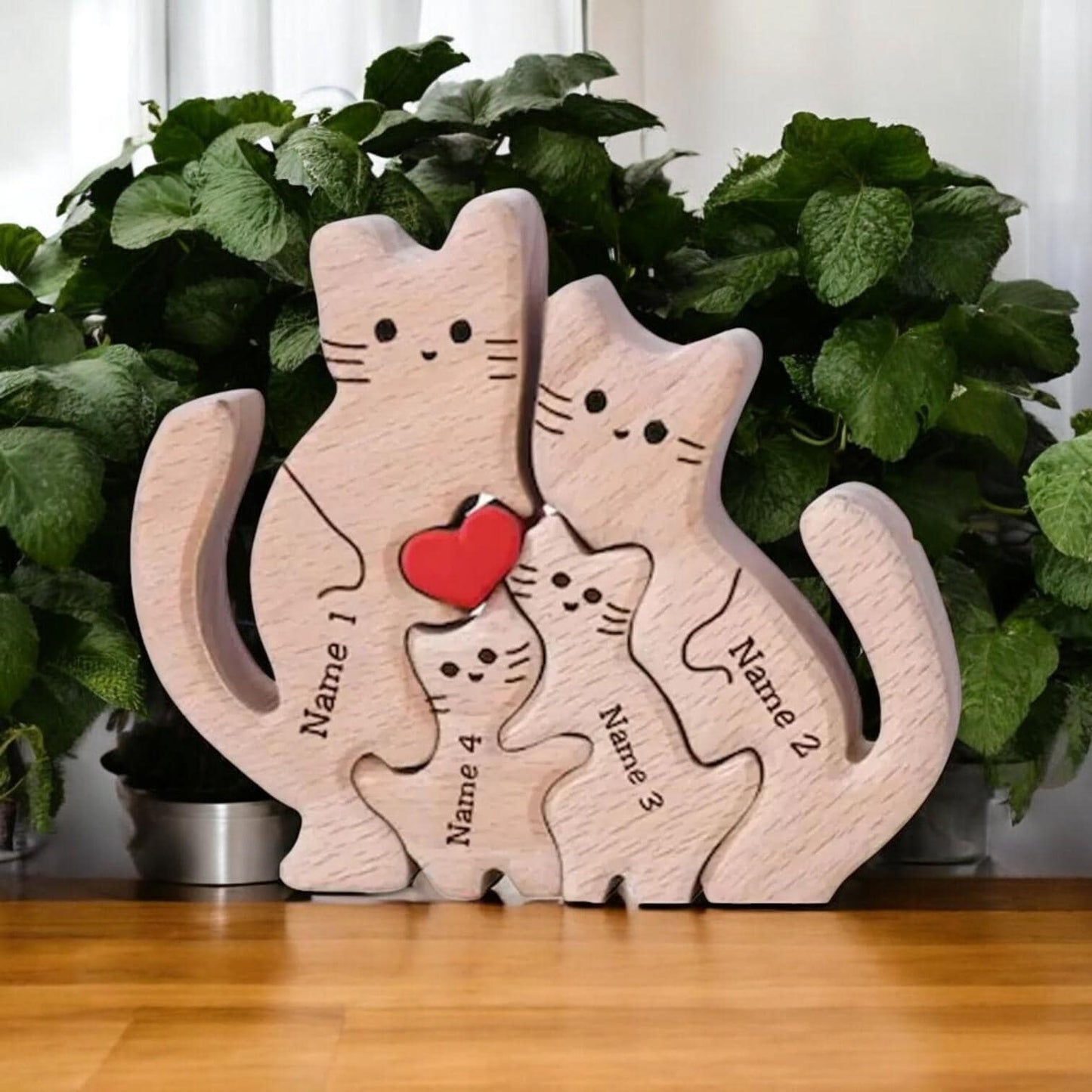Personalised Cat Family Puzzle