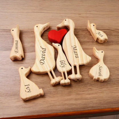 Personalised Duck Family Puzzle
